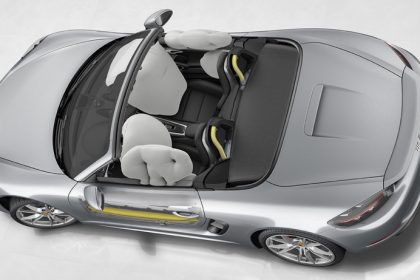 Hệ thống túi khí và Thanh bảo vệ chống va đập bên hông của Porsche (POSIP)